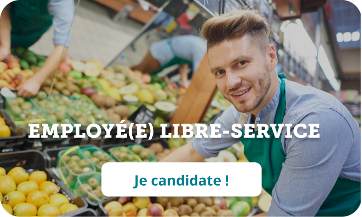 Employé libre service