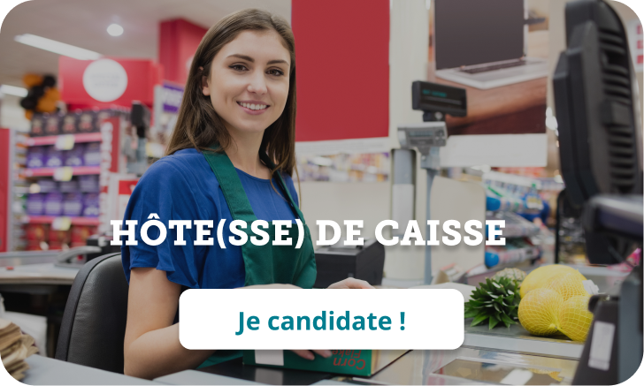 Hôte(sse) de caisse